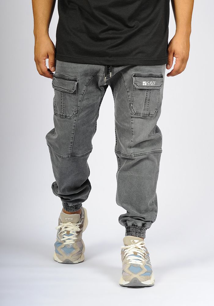 Sarouel jean's SAYF pur sang (grey)